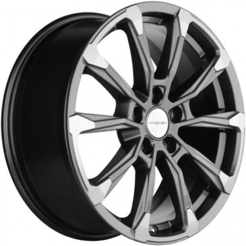 Khomen KHW 1808 7.5x18 5*108 ET40 DIA54.1 Black Литой