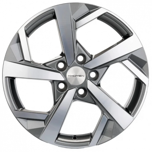 Khomen KHW 1712 7x17 5*112 ET43 DIA57.1 Gray-FP Литой