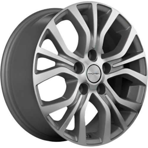 Khomen KHW 1608 6.5x16 5*108 ET43 DIA65.1 Gray-FP Литой