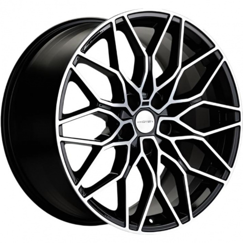Khomen KHW 1902 9.5x19 5*112 ET40 DIA66.6 Black-FP Литой