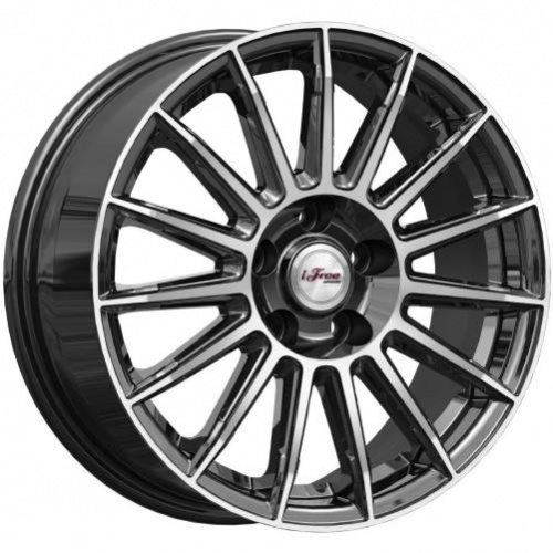 iFree Азур 6.5x16 5*114.3 ET40 DIA66.1 Блэк Джек Литой