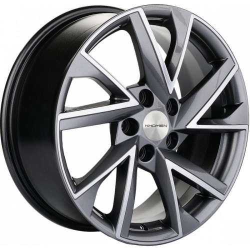 Khomen KHW 1714 7x17 5*114.3 ET51 DIA67.1 Black-FP Литой