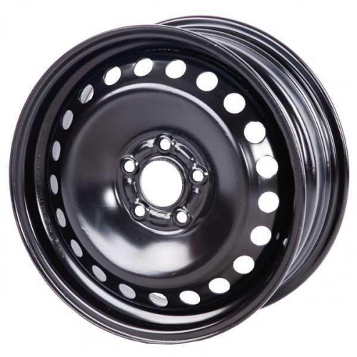 ТЗСК Chevrolet Aveo 6x15 5*105 ET39 DIA56.6 Black Штампованный