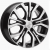 Khomen KHW 1608 6.5x16 5*114.3 ET46 DIA67.1 Black-FP Литой