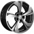 Khomen KHW 1724 7x17 5*114.3 ET45 DIA67.1 Black-FP Литой Khomen KHW 1724 7x17 5*114.3 ET45 DIA67.1 Black-FP Литой