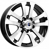 K&K Сахара-Patriot 7x18 5*139.7 ET35 DIA108.6 Алмаз черный Литой